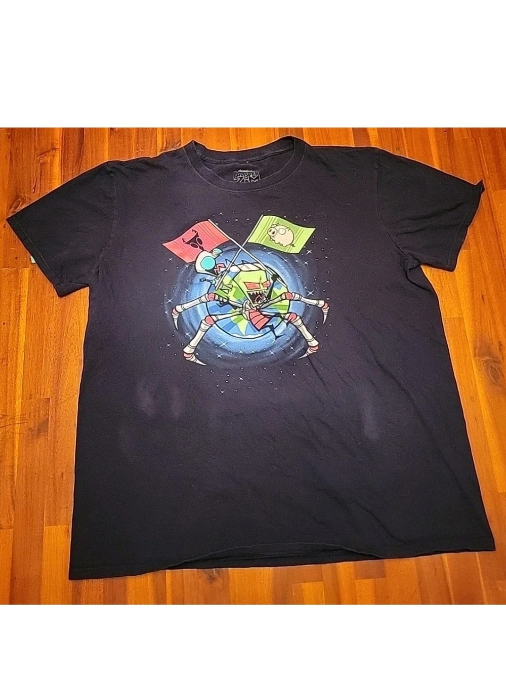 Invader Zim Large T-shirt 2012 Good Pre-owned Condition